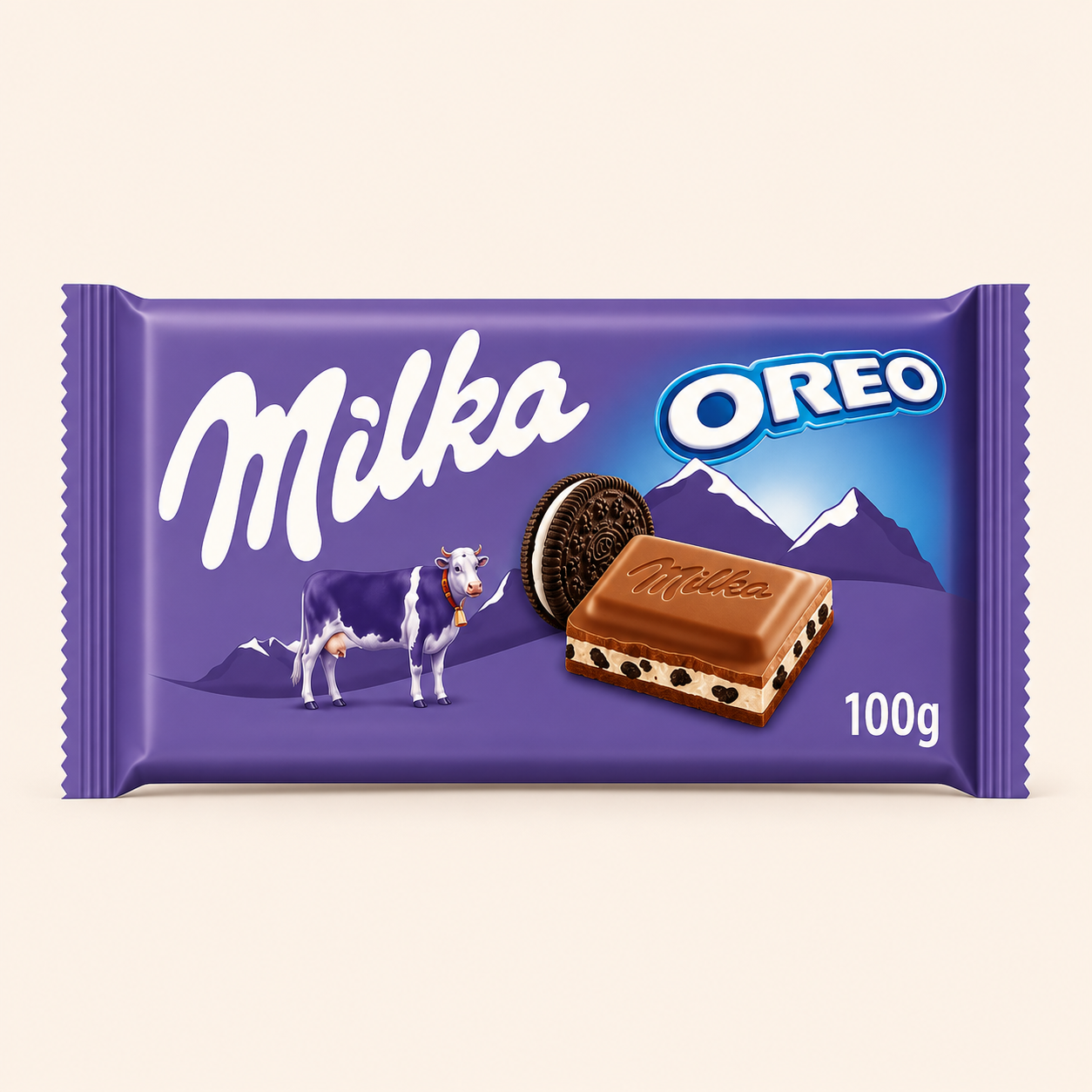 Milka Oreo Chocolate 100g